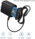UpBright 2-Prong 9V AC/DC Adapter Compatible with Homitt HM115C HM115D HM115 C HM 115 D HM115CW HM115CD HM115CG Electric Spin Scrubber 360 Cordles...
