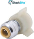 SharkBite 1/4 Inch x 7/8 Inch Ballcock Toilet Reducing Connector, Pack of 6, Push To Connect, PEX Pipe, Copper, CPVC, PE-RT, HDPE, U3531LF...