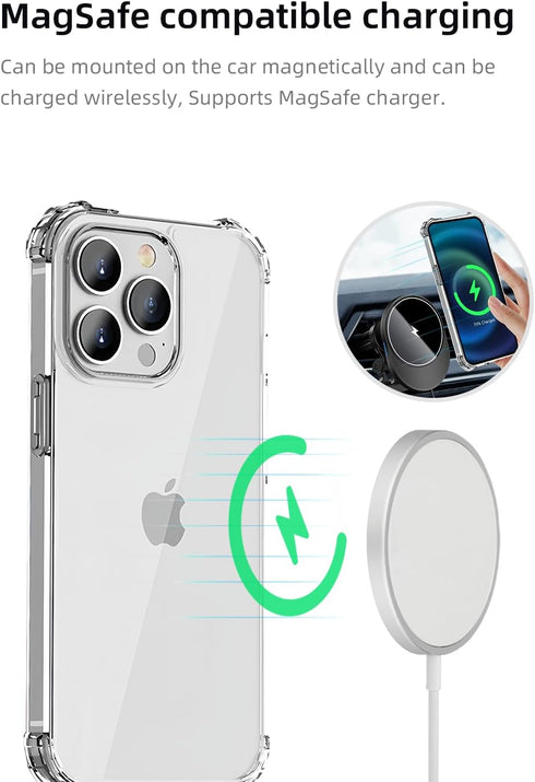 Clear Case for iPhone 11 - Crystal Clear Military Grade Drop Protection, Non-Yellowing Armor, Shockproof Protective Cover, Compatible with iPhone ...