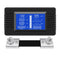 DC Multifunction Battery Monitor Meter,0-200V,0-100A (Widely Applied to 12V/24V/48V RV/Car Battery) LCD Display Digital Current Voltage Solar Powe...