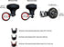 BL Steering Wheel Knob Spinner - Universal Non-Slip Fit, ABS & Premium High Gloss Chrome Plated Finish Suicide Knob with Metal Ball Bearing & Easy...