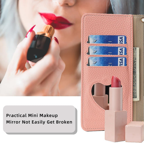 Asuwish Phone Case for Samsung Galaxy A71 5G Wallet Cover with Screen Protector and Mirror PU Leather Flip Cover Ring Credit Card Holder Crossbody...