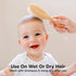 Baby Hair Brush - Baby Brush with Soft Goat Bristles, Cradle Cap Brush, Perfect Scalp Grooming Product for Infant, Toddler, Kids, Newborns, Baby G...
