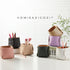 HOMIEAZICOZI 2-Pack Cork Leather Makeup Brush Holder Organizer - Desk Accessories Storage - Pencil Pen Holder - Stylish Addition to Home Decor (Ap...