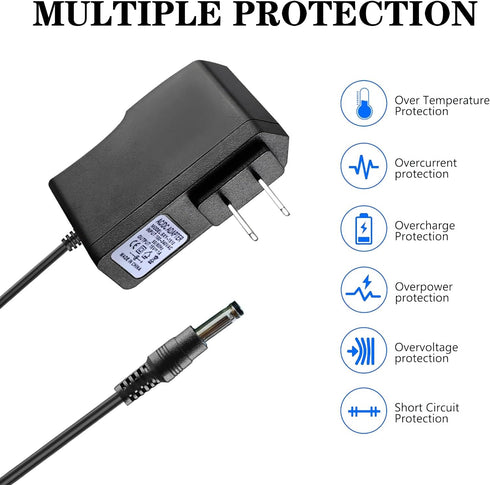 15V 1A Power Supply Charger for Car Jump Starter DBPower, Gooloo, Audew, Tacklife Battery Peak 450A-1000A...