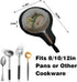 Cast Iron Skillet Bag, WITSTEP Frying Pan Storage Bag Fits 8/10/12 In Skillets Waterproof Camping Cast Iron Skillet Travel Carry Bag, Heavy Duty S...
