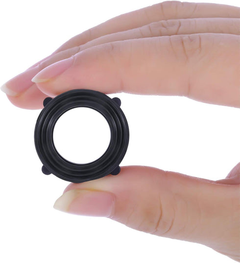 Tatuo 20 Pack Garden Hose Washers Rubber Washers Seals, Self Locking Tabs Keep Washer Firmly Set Inside Fittings for Garden Hose and Water Faucet...