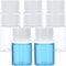 PATIKIL 8 Pcs 20ml Reagent Bottles, PET Small Mouth Round Bottles with Screw Cap for Lab Water Reagent Liquids Solid Sample Storage Seal, Transluc...