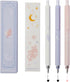 Kaco Gel Pens Cute Stationery 3 Pieces 0.5mm Fine Point, Gifts for Women Kids, Quick Drying Pens for Journaling Aesthetic School Office Supplies, ...