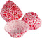 BinaryABC Red Heart Cupcake Liners Baking Cups,Valentine's Day Cake Decorations Party Supplies,100Pcs...