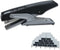 Handheld Plier Stapler, Desktop Stapler, Sturdy Metal Hand Stapler for Office, School and Home, Only Can Use with NO.10 Staples, Black, 2024 Gifts...