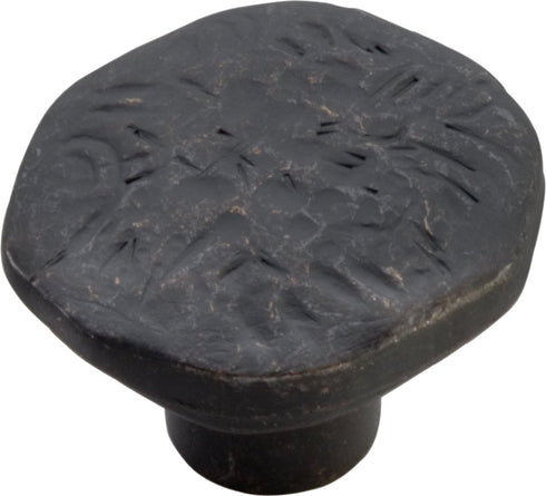 Hickory Hardware P2182-BI Carbonite Collection Knob 1-1/2 Inch, 1-1/2 in (Diameter), Black Iron...