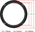 6" Speaker Grill Covers, Car Speaker Subwoofer Guard Protector, ABS Plastic Frame with Metal Mesh, Black - 2Pcs...