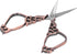 Vintage Classical DIY Sewing Scissors for Embroidery and Art Craft Collection, Ergonomic Handle Design (Rose Gold)...