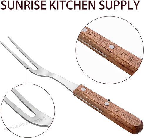 SUNRISE Stainless Steel Meat Fork 10.5" Fork...