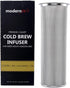 MODERNJOE'S Premium Infuser Cold Brew Coffee Maker for 2 Quart Wide Mouth Mason Jars. Cold Brew Coffee Filter. Iced Coffee and Tea. Heavy Duty Gau...