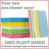 bioGo 30 Pack Compostable Pop-Up Sponges - Expanding, Non-Scratch, Plant-Based Dish Sponges...