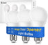 Neporal Garage Door Opener LED Light Bulb Universal A19 9W 60W Equivalent 6000K Cool White Ultra Bright E26 Base Compatible with Most Garage Door ...
