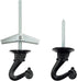 Hxchen 38mm/1.5" Ceiling Hooks - Heavy Duty Swag Hook with Steel Screws Bolts and Toggle Wings for Hanging Plants Ceiling Installation Cavity Wall...
