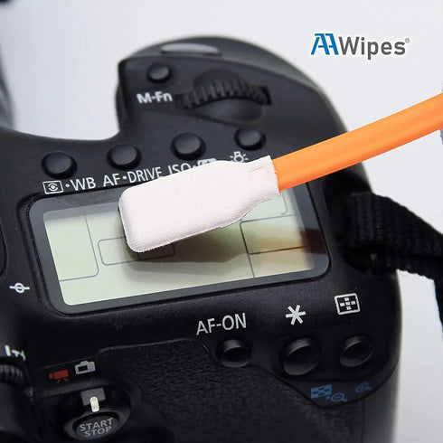 Cleaning Swab Kit Mixed Microfiber and Foam Swab Sticks (5 Types, Total 100 Packs) for Printer, Gun, Optics Lens, Camera, Arts and Crafts, Automot...