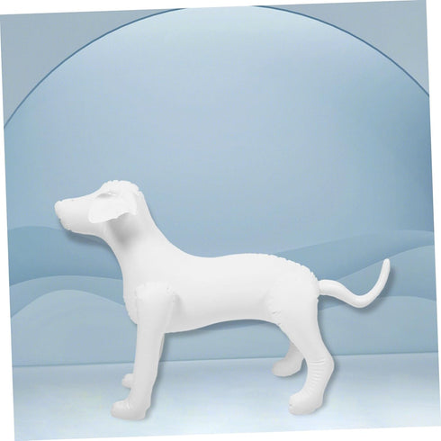 Mobestech Pet Clothing Model Dog Models Dog Mannequin Dog Clothes Display Stand Inflatable Dog Model Dog Clothing Rack Counter Display Stand for D...