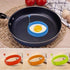Silicone Egg Rings, 4 Inch Food Grade Egg Cooking Rings, Non Stick Fried Egg Ring Mold, Pancake Breakfast Sandwiches, Egg Mcmuffin Ring(Multicolor...