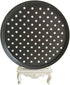 Non stick round pizza pan with holes for oven best perforated carbon steel pizza tray (10 inch)...