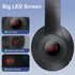 X5 Wireless FM Radio Headphones with Bluetooth, Built in Microphone, Rechargeable and Portable Radio Headset, Over Ear Headphone with Soft Ear Muf...