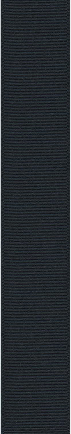 Berwick Offray 7/8" Grosgrain Ribbon, Black, 20 Yards...