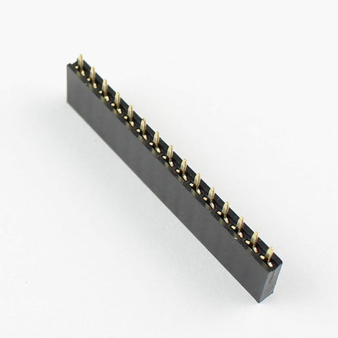 10 pcs. 15 Pin 2.54mm Pitch 15 Pin Female Single Row Straight Header Strip PH:8.5mm...