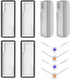 10 PCS Accessories Kit for HNarwal Freo X Ultra, Narwal Freo X Plus Robot Vacuum Cleaner Replacement Spare Parts, 4 Side Brushes + 4 Filters + 2 D...