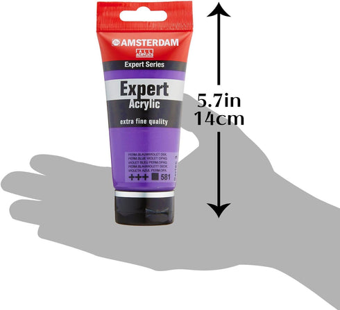 Amsterdam Expert Acrylic 75 ml Tube - Permanent Blue Violet Opaque...