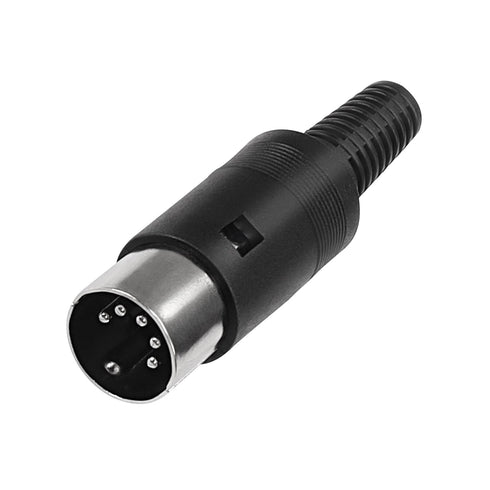 MEIRIYFA DIN 5-Pin Male Plug Connector, 4 Pack DIN 5 Pin Plug MIDI Cable Adapter Socket Solder Terminals Connector for Microphone Amplifiers...