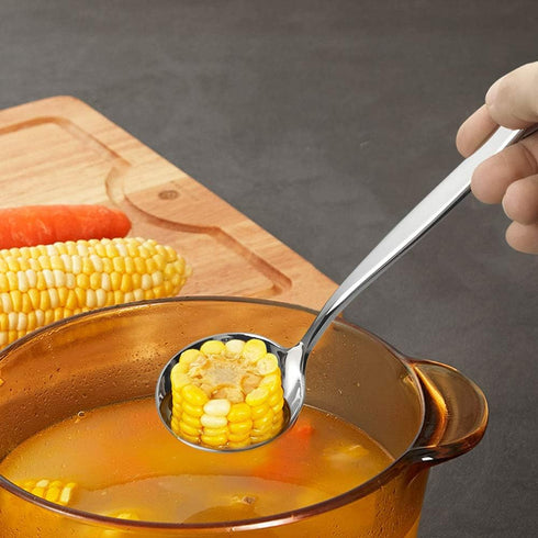 Idotry 2-Piece Stainless Steel Gravy Soup Spoon, Gravy Ladle Soup, Small Ladle...