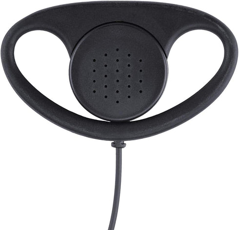 CLS1110 D Shape Earpiece Surveillance Headset with Mic Compatible with Motorola Two Way Radio RMM2050 XU2600 CLS1410 CP200 GP300 PR400...