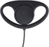CLS1110 D Shape Earpiece Surveillance Headset with Mic Compatible with Motorola Two Way Radio RMM2050 XU2600 CLS1410 CP200 GP300 PR400...