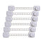 Dreambaby Twist 'N Lock Multipurpose Latch - Child Safety Locks - White - 6 Pack - Model L1435...