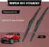 OTUAYAUTO Rear Wiper Blade Replacement for Jeep Wrangler 07-18, Back Windshield Wiper Blade 13 inch, OEM# 68002490AB...