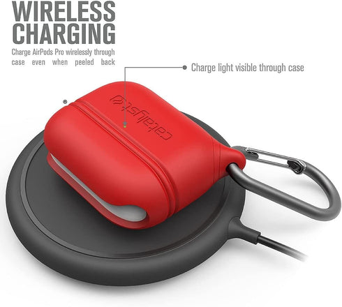 Catalyst Waterproof Case for AirPods Pro 2nd Generation and AirPods Pro 1st Generation - Wireless and USB-C Charging Compatible, One Piece Design,...