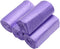 Kitchen Garbage Bags and Purple Trash Bag, 100 Counts 4 Gallon 45x60Cm Kitchen Small Trash Bags with Handles for Bathroom, Contractor Bags (100pcs...