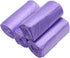 Kitchen Garbage Bags and Purple Trash Bag, 100 Counts 4 Gallon 45x60Cm Kitchen Small Trash Bags with Handles for Bathroom, Contractor Bags (100pcs...