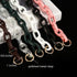 Xiazw Short Resin Bag Purse Handle Strap Replacement?Bag Decoration Chain?Bag Accessories Charms (Light Brown)...