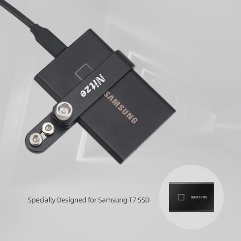 Nitze SSD Mount Bracket,SSD Holder for Samsung T7 SSD - N42-T7...