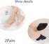 Ball of Foot Cushion Socks Seamless Toe Topper Socks Half forefoot socks Non-Slip Pain Relief Toe Half Socks...