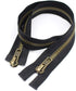 YaHoGa #8 24 Inch Two Way Separating Jacket Zipper Large Antique Brass Metal Zippers for Jackets Coats Sewing Crafts (24" TW Anti-Brass)...