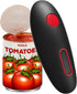 One-Touch Electric Can Opener Easy Open Any Can Sizes with Smooth Edge, Hands Free Battery Operated Electric Can Openers for Kitchen, Kitchen Gadg...