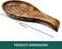 Walnut Wooden Spoon Rest Cooking Spoon Holder Organizer Heat-Resistant Wood Utensil Rest, Spoon Holder for Stove Top, Kitchen Utensil Holder for L...