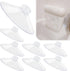 Bath Pillow Suction Cup 8 Pcs Strong Non-Slip Bathtub Pillow Suction Cups, Replacement Suction Cups for Tubs Bath Pillow, Spa Accessories, Clear...