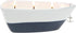 Pavilion Gift Company Life is Better 10 Oz Triple Wick Candle in Ceramic Boat Dish, Blue, 67770, 67770, 67770, 67770...