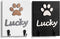 ANZOME Dog Leash Holder for Wall Decorative - Dog Leash Holder - 3D Dog Claw Key Holder Wall Mount Decor with 2 Hooks for Key and Leash Rack Hange...